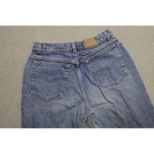 Vintage Levi's Silver Tab Jeans Womens 13 Blue High Rise Tapered 90s Made In USA